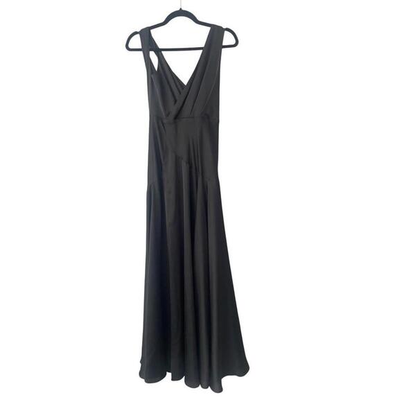 Nordstrom Black Sleeveless Maxi Dress Size 0 – NWT – Formal Evening Gown - Picture 2 of 6